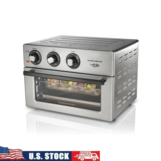 XMSJ Toaster Oven Air Fryer Combo 1800W Six Cooking Modes