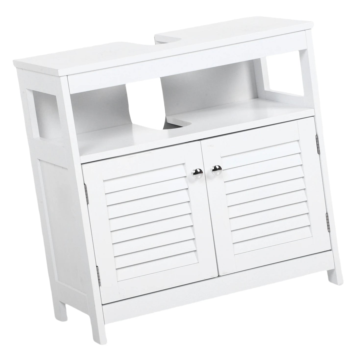 Under Sink Storage Cabinet With Two Doors For Bathroom Vanity