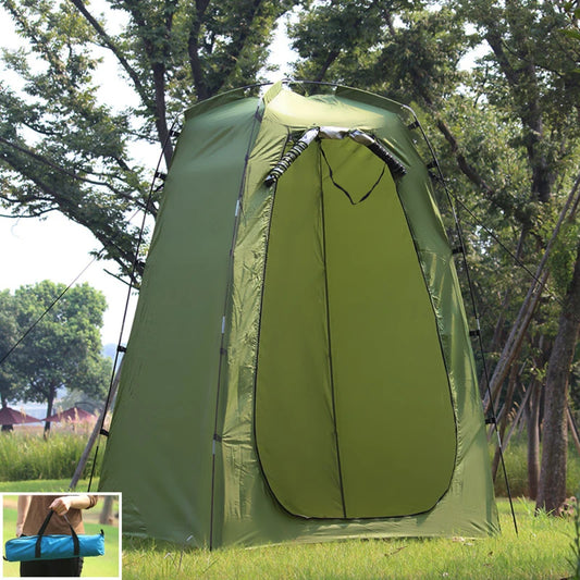 Building Outdoor Privacy Shower Tent for Camping and Beach Use