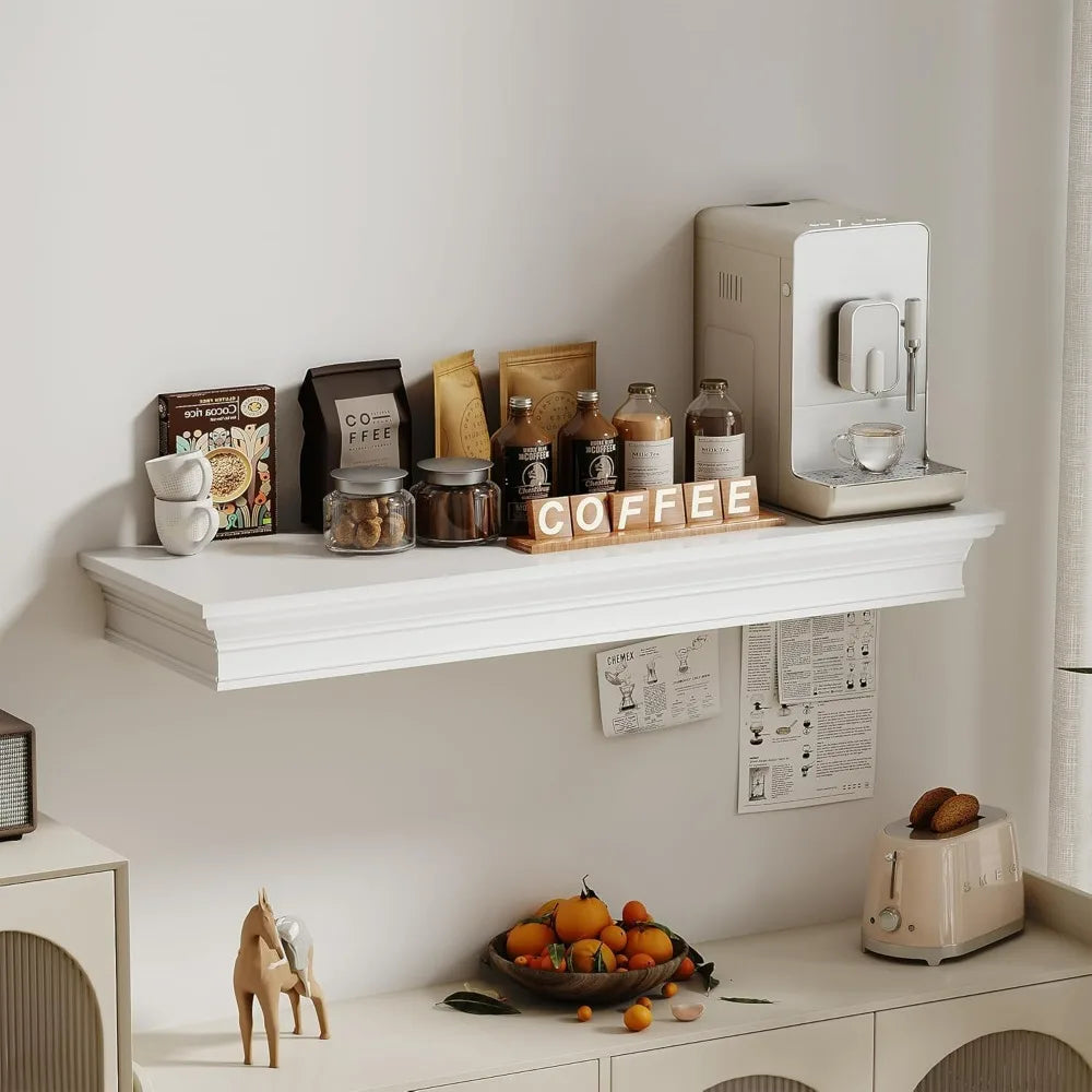Hidden Storage Floating Nightstand With Gun Drawer For Bedroom Hallway