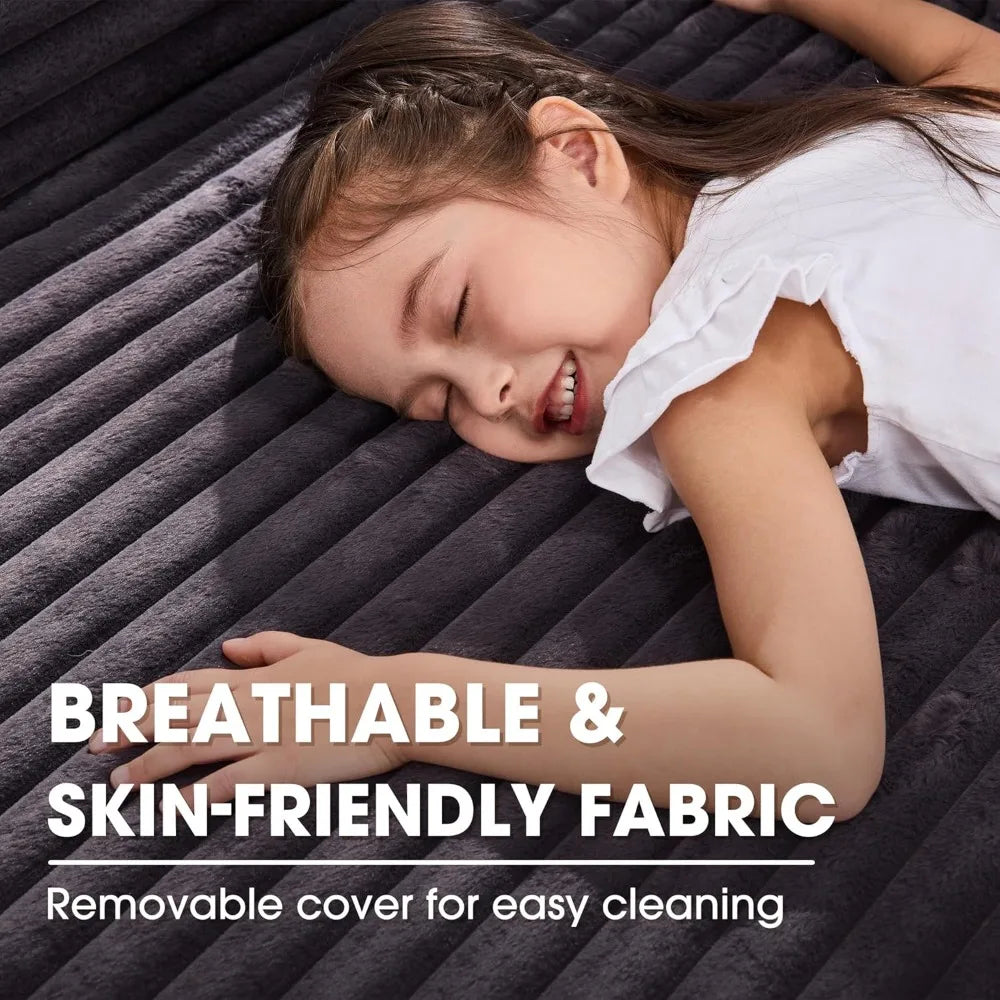 Angduo L-Shaped Modular Sofa High-Density Memory Foam Sectional Velvet Upholstery