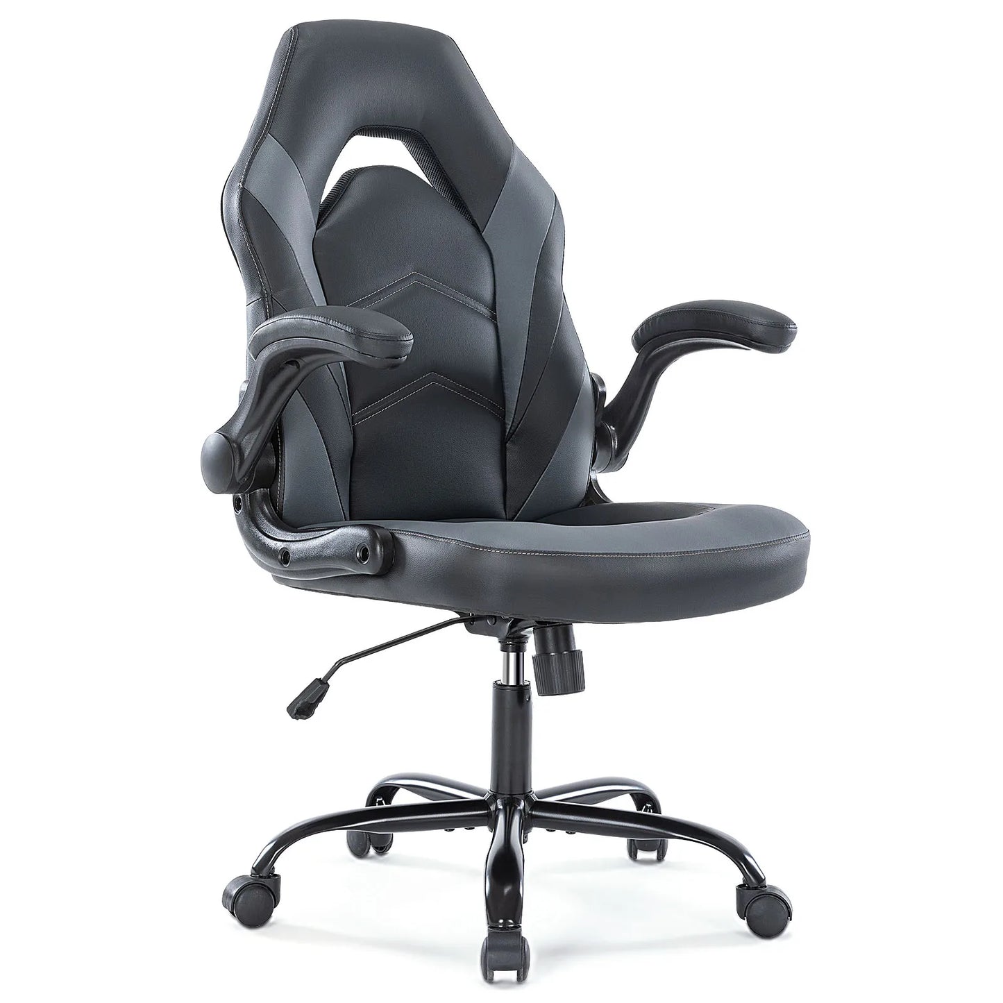 JHK Ergonomic Office Gaming Chair With Premium PolyurethaneLeather Upholstery Quality