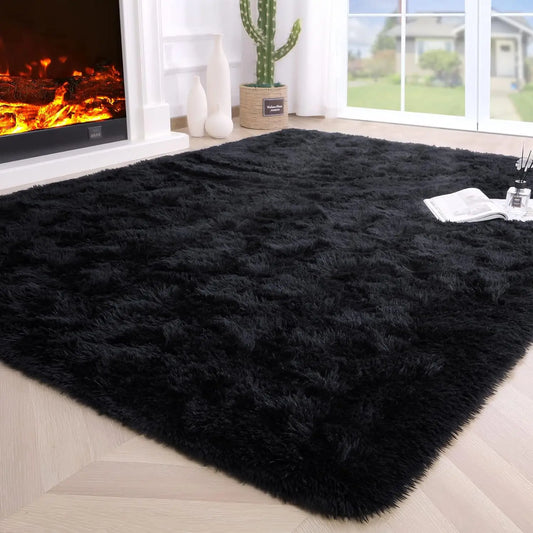 SuperUltraSoft Hypoallergenic Premium Polyester Area Rug LivingRoom BedroomDecor NonSlip