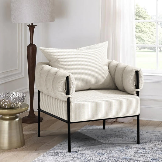 Kieperi Modern Living Room Chairs With Metal Frame Cushion