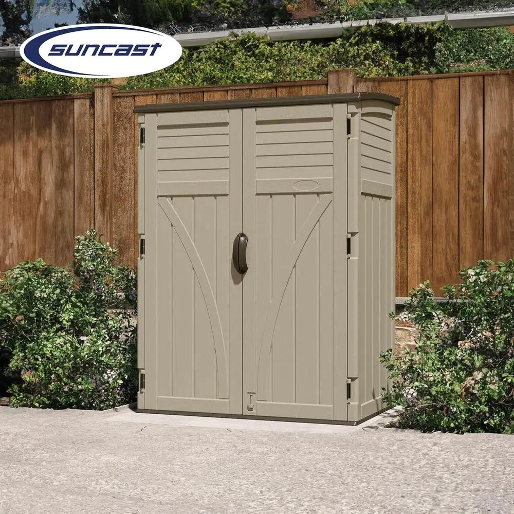 Durable Waterproof Resin Outdoor Storage Cabinet for Patio and Garden