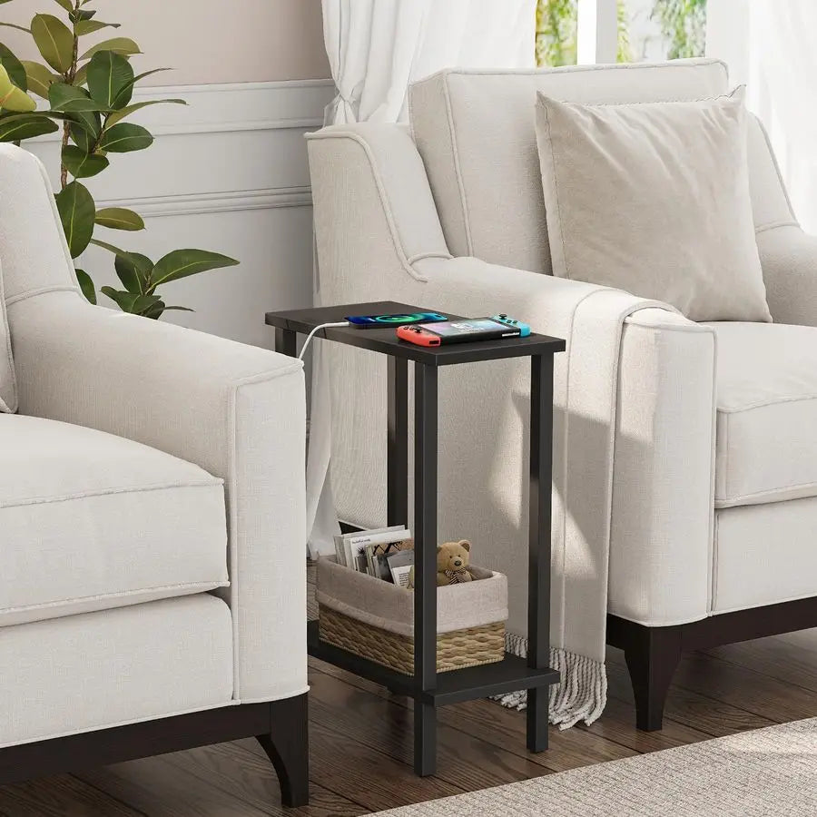 XMSJ Set of 2 End Tables for Living Room