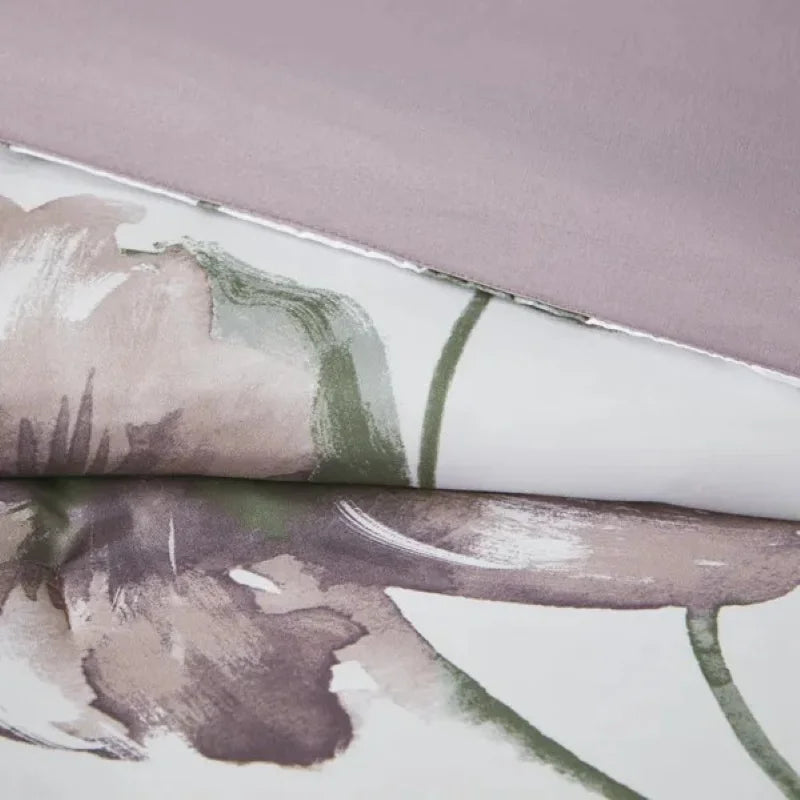 Floral Bed In A Bag Set With Premium Comforter Shams