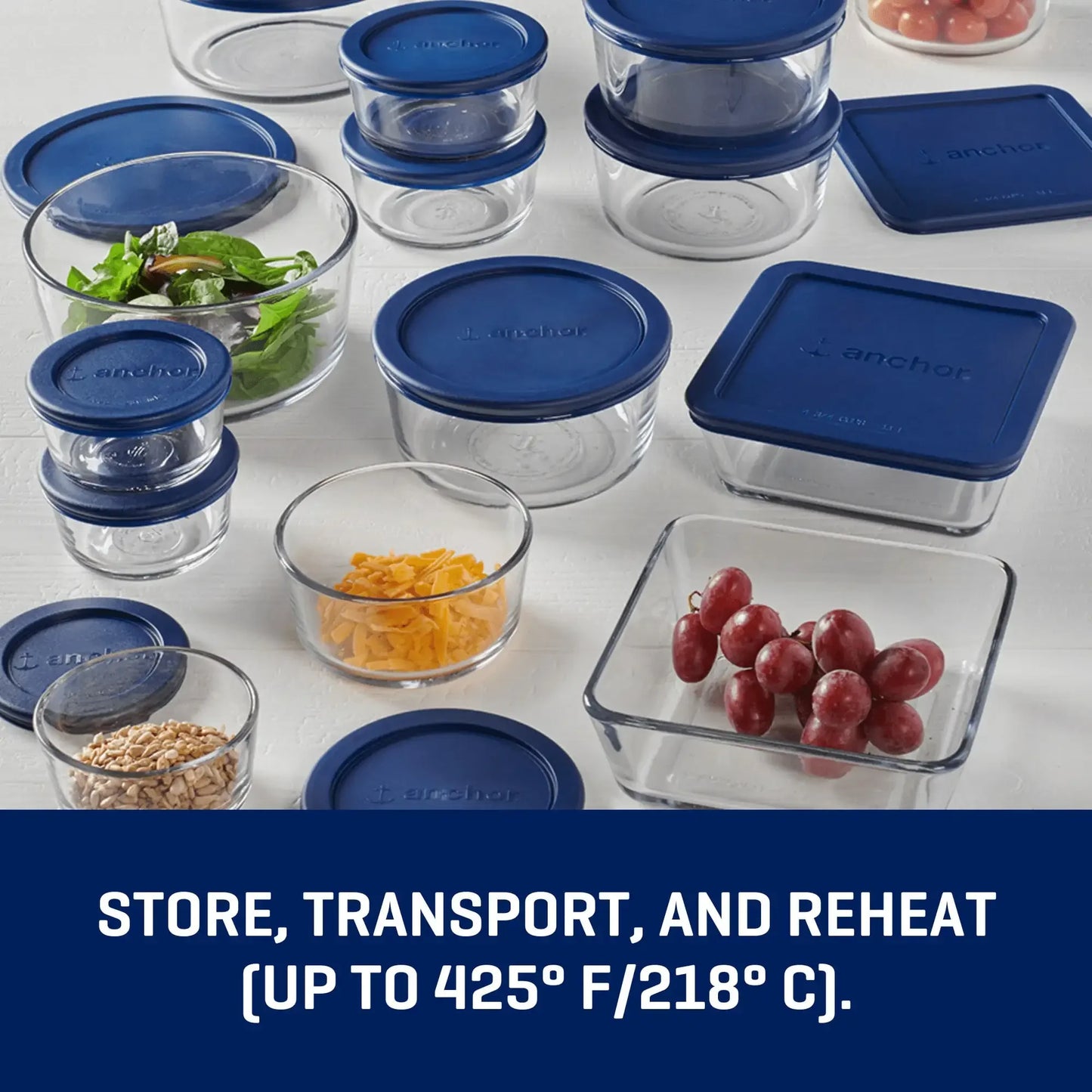 Glass Food Storage Containers With Lids 30 Piece Dishwasher Safe
