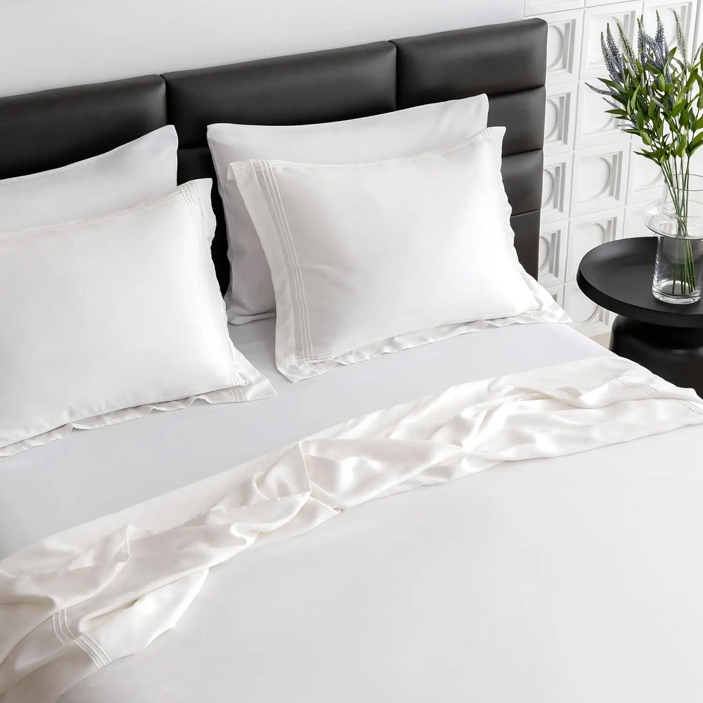 Simple And Opulence Eucalyptus Lyocell Duvet Cover Set