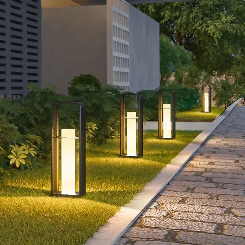 Outdoor Solar LED Floor Lamps for Garden Courtyard Lighting