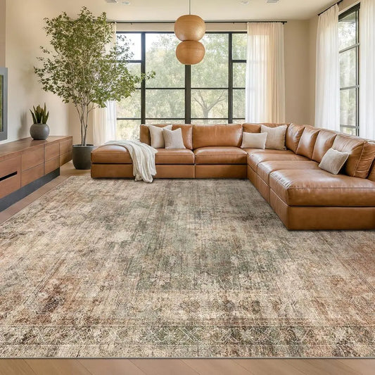 Soft Washable Floor Rug For Living Room And Bedroom