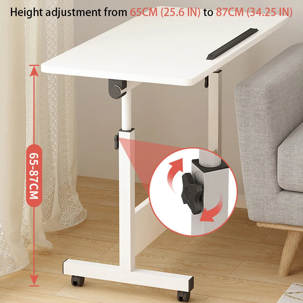 Twister CK Adjustable Height Mobile Standing Desk With Wheels For Home Office