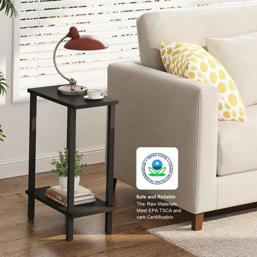 XMSJ Set of 2 End Tables for Living Room