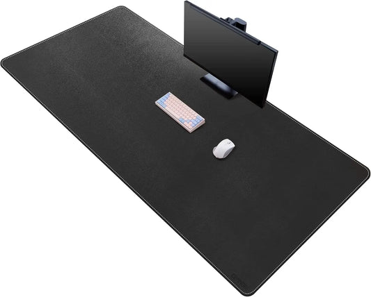 PU Leather Desk Mat Non Slip Waterproof Office And Home
