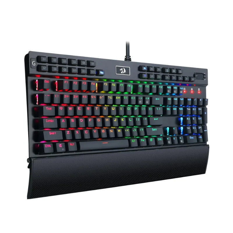 Redragon K550 Wired Mechanical Keyboard With Wrist Rest 104 Keys