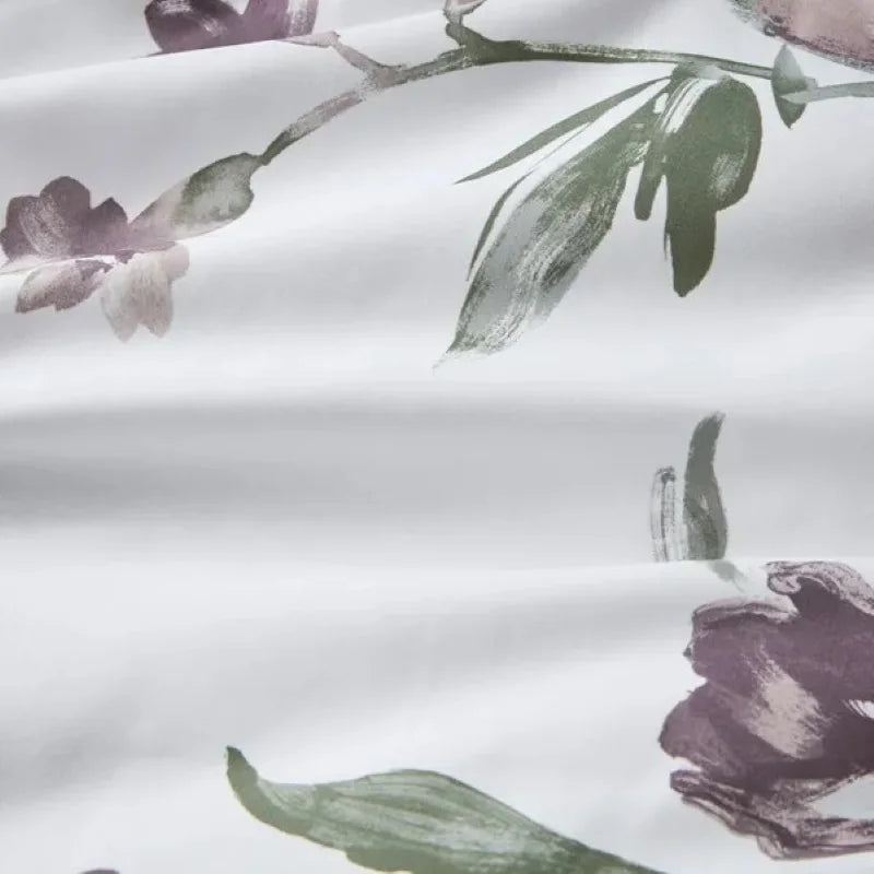 Floral Bed In A Bag Set With Premium Comforter Shams