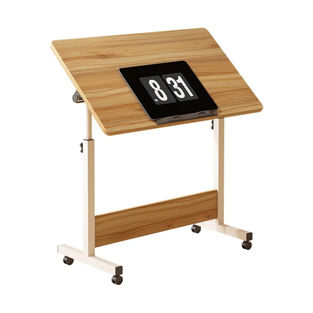 Twister CK Adjustable Height Mobile Standing Desk With Wheels For Home Office