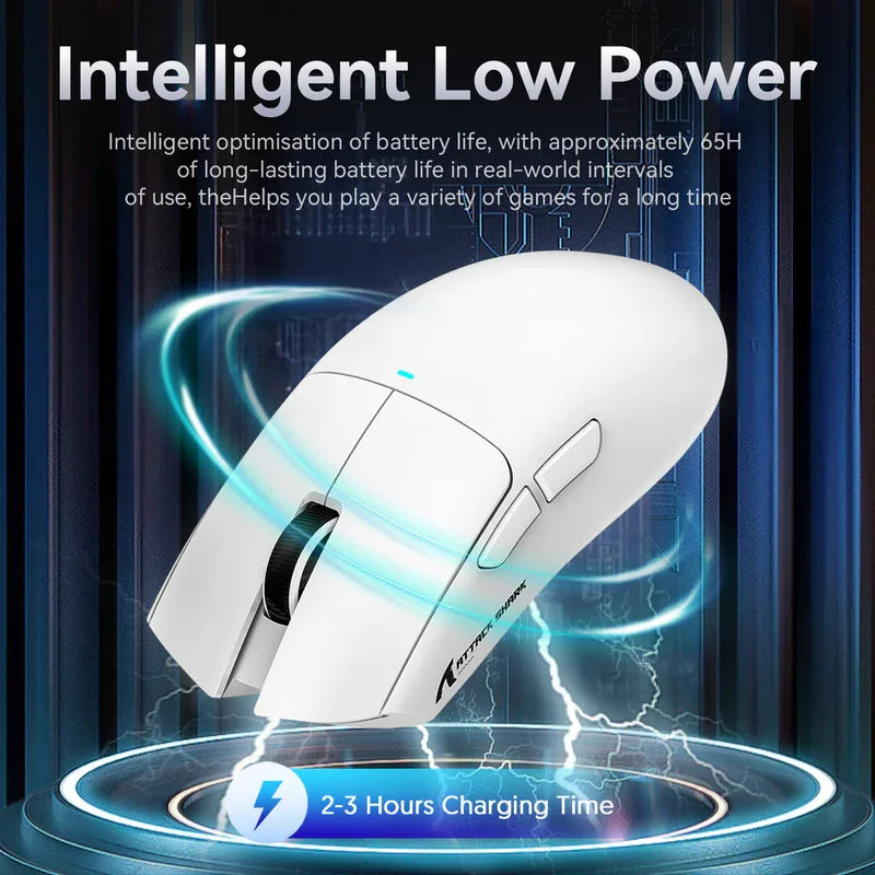 Attack Shark X11 Wireless Gaming Mouse With Magnetic Dock