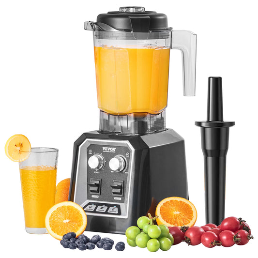SucceBuy Stainless Steel Countertop Blender For Smoothies And Food