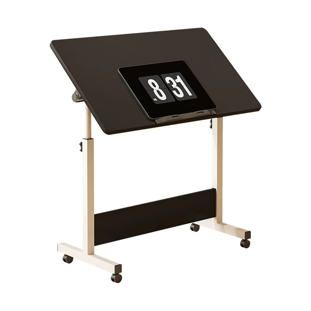 Twister CK Adjustable Height Mobile Standing Desk With Wheels For Home Office