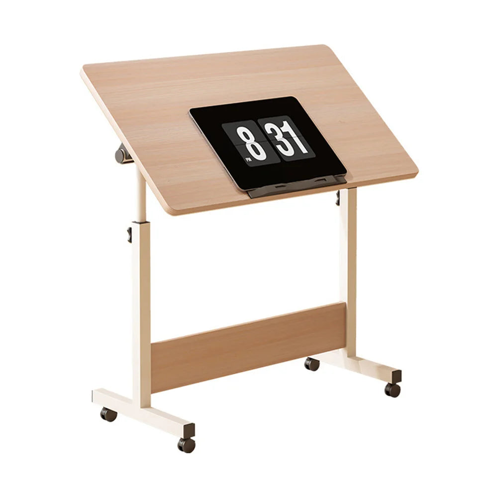 Twister CK Adjustable Height Mobile Standing Desk With Wheels For Home Office